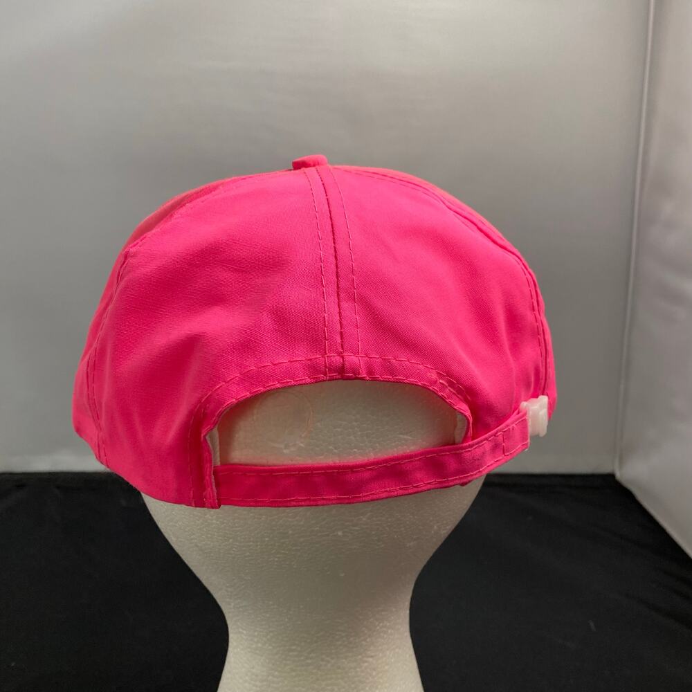 Vintage RHS Racing Head Service Rope Hat Memphis TN Performance Engines Pink - Picture 3 of 7